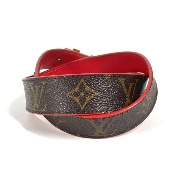 LOUIS VUITTON Monogram Ceinture-LV Initial 30MM Reversible Belt - Picture 3 of 14